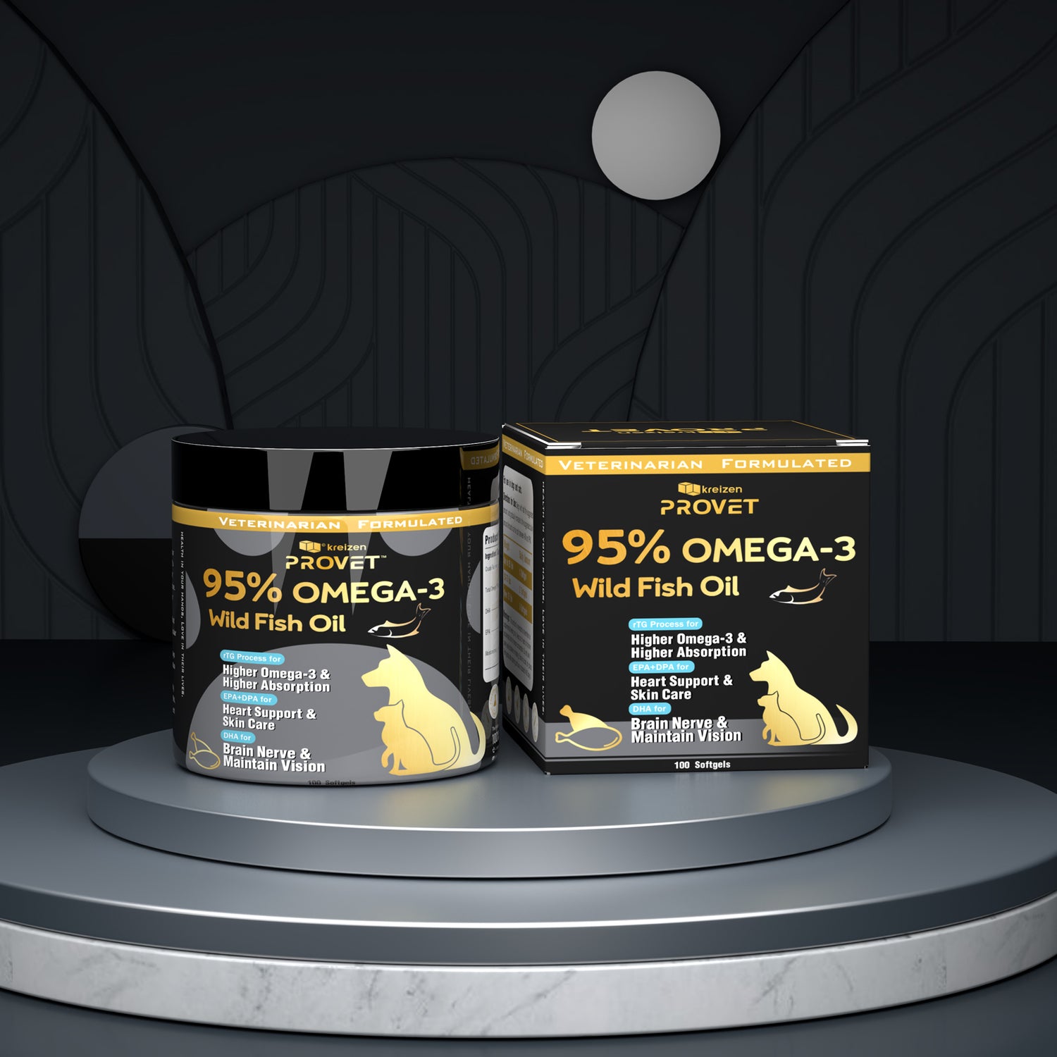 95% Omega 3 Fish Oil for Pet