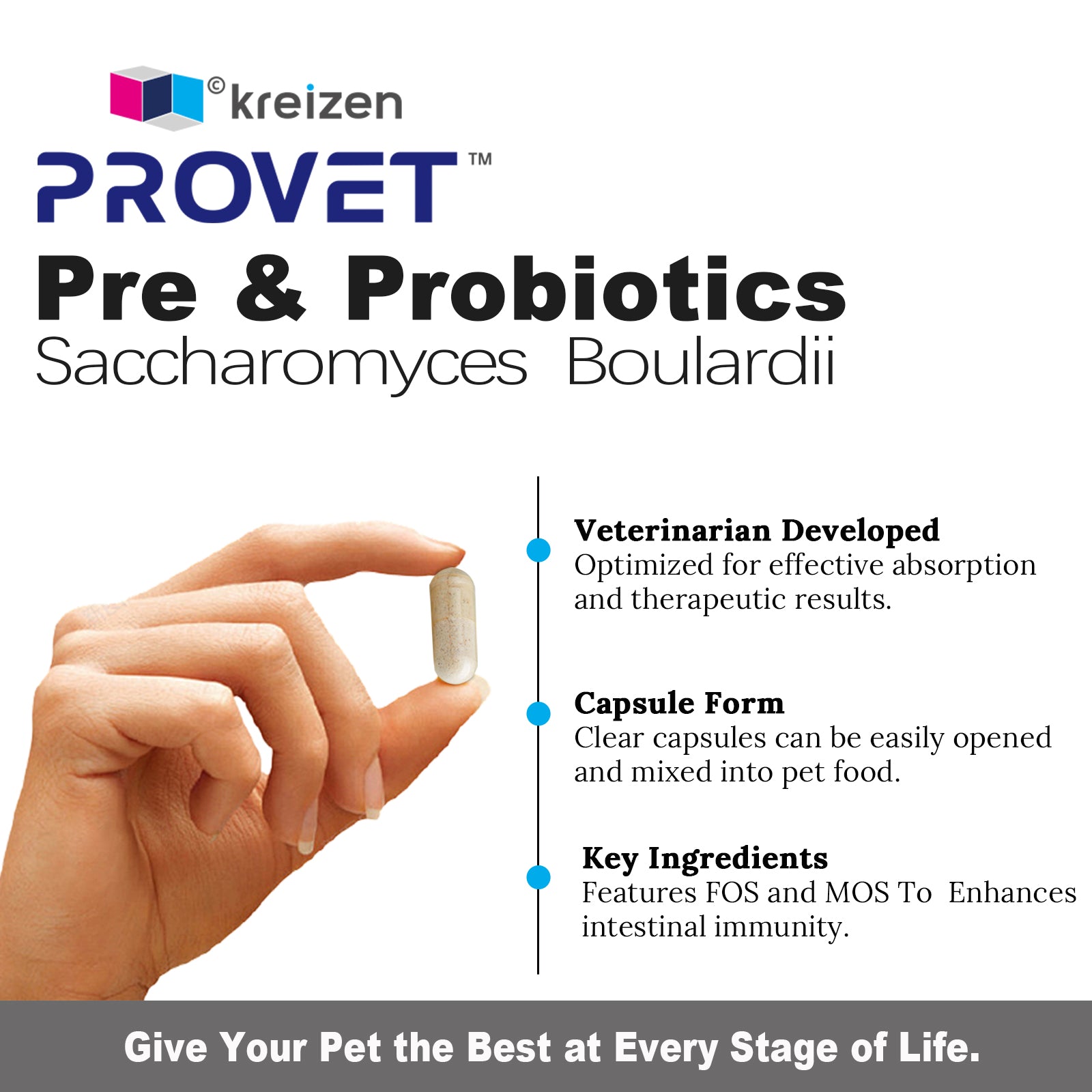 10 Billion CFU Probiotics for Pets