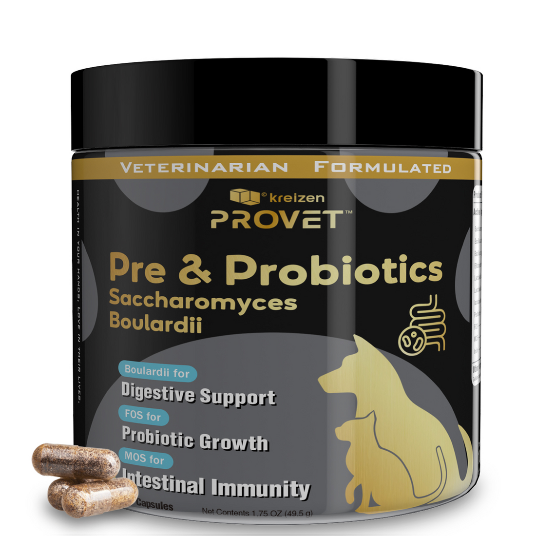 10 Billion CFU Probiotics for Pets