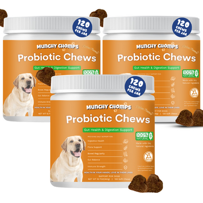 Probiotic 8 Strains Chews - Munchy Chomps